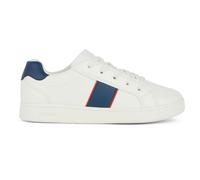 Geox J Eclyper Boy B, Scarpe da Ginnastica, Bianco Blu Marino, 30 EU