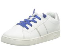 Geox J Eclyper Boy B, Scarpe da Ginnastica, Bianco/Grigio, 30 EU