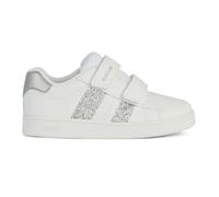 Geox J Eclyper Girl A, Scarpe da Ginnastica, Bianco, 30 EU