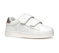 Geox J ECLYPER Girl A, Scarpe da Ginnastica, White/Platinum, 37 EU