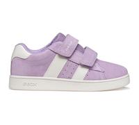 Geox J ECLYPER Girl A Sneaker, Lavender/Bianco, 33 EU