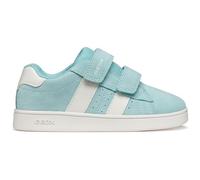Geox J ECLYPER Girl A Sneaker, WATERSEA/White, 25 EU