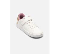 Geox J Eclyper Girl, Scarpe da Ginnastica, Rosa Bianca, 35 EU
