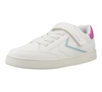 Geox J ECLYPER Girl B - Scarpe da Ginnastica Bambina, White/Fuchsia,