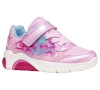 Geox J FADINLIGHT Girl A Sneaker, Pink/Sky, 32 EU