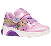 Geox J FADINLIGHT Girl B Sneaker, Pink/Dk Lilac, 33 EU