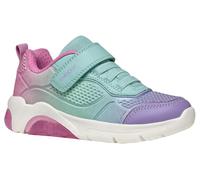Geox J FADINLIGHT Girl C, Scarpe da Ginnastica, Aqua/Lilac, 32 EU