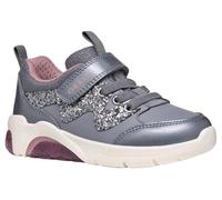 Geox J FADINLIGHT Girl D, Scarpe da Ginnastica, Grey/Rose, 35 EU