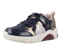 Geox J FADINLIGHT Girl E, Scarpe da Ginnastica, Navy/Platinum, 33 EU