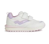 Geox J Fastics Girl A, Scarpe da Ginnastica, Bianco Viola, 33 EU