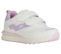 Geox J Fastics Girl A, Scarpe da Ginnastica, Lilla Bianca, 38 EU