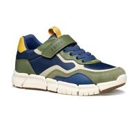 Geox J FLEXYPER Boy A - Scarpe da Ginnastica Bambino, Military/Blue,