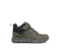 Geox J Flexyper Boy B Abx, Stivaletti Bambini e ragazzi, Dk Green Black, 40 EU