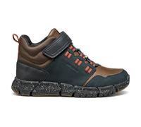 Geox J Flexyper Boy B Abx, Stivaletti Bambini e ragazzi, Navy Brown, 35 EU