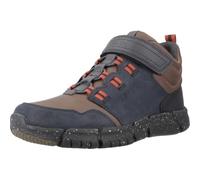 Geox J Flexyper Boy B Abx, Stivaletti Bambini e ragazzi, Navy Brown, 37 EU