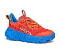 Geox J FLEXYPER Fast Boy - Scarpe da Ginnastica Bambino, Red/Lt Blue,