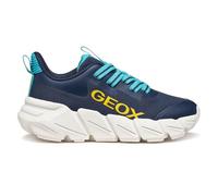 Geox J Flexyper Fast Boy, Scarpe da Ginnastica, Blu Navy, 33 EU