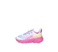 Geox J FLEXYPER Fast Girl Sneaker, Fucsia/Multicolore, 32 EU