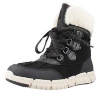 Geox J FLEXYPER Girl B AB, Scarpone da Neve, Black/Milk, 35 EU