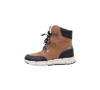 Geox J Flexyper Girl B Ab, Stivaletti Bambine e ragazze, Marrone/Nero (Whisky/Black), 38 EU