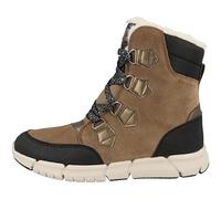Geox J Flexyper Girl B Ab, Stivaletti, Bambine e ragazze, Marrone Nero Whisky Black, 39 EU