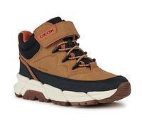 Geox J Flexyper Plus Boy, Caviglia Barca, Dk Yellow Black, 36 EU