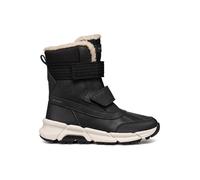 Geox J FLEXYPER PLUS BOY - Scarpone da neve, Black,