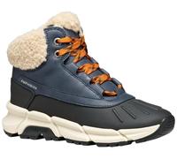 Geox J Flexyper Plus Boy, Stivale alla Caviglia, Navy Dk Orange, 32 EU