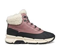 Geox J FLEXYPER Plus Girl Boot, DK Rosa/Nero, 32 EU, Dk Rose Black, 32 EU