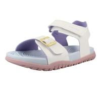 Geox J FUSBETTO GI Sandal, Bianco/Multicolore, 27 EU