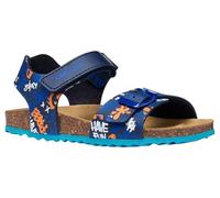 Geox J Ghita Boy B Sandal, Navy/LT Blue, 31 EU