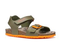 Geox J Ghita Boy B, Sandalo, Military/Orange, 25 EU