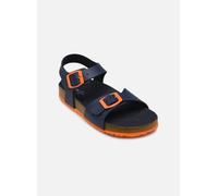 Geox J Ghita Boy C - Sandalo Bambino, Navy/Orange,