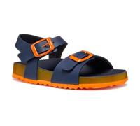 Geox J Ghita Boy C, Sandalo, Navy/Orange, 37 EU