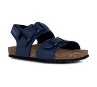 Geox J Ghita Boy, Sandali Bambini e ragazzi, Navy LD, 39 EU