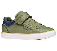 Geox J GISLI Boy A Sneaker, LT Green/Navy, 33 EU