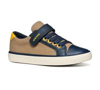 Geox J GISLI Boy B - Scarpe da Ginnastica Bambino, Camel/Navy,
