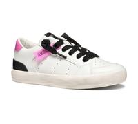 Geox J GISLI Girl A - Scarpe da Ginnastica Bambina, White/Fuchsia,