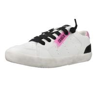 Geox J GISLI Girl A - Scarpe da Ginnastica Bambina, White/Fuchsia,