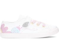 Geox J GISLI Girl C, Scarpe da Ginnastica, White/Pink, 37 EU