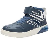 Geox J Grayjay Boy, Scarpe da Ginnastica, Colore: Bianco Marino, 29 EU
