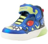 Geox J Grayjay Boy, Scarpe da Ginnastica, Royal Lime, 33 EU