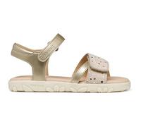 Geox J Haiti Girl Sandal, LT Gold, 32 EU