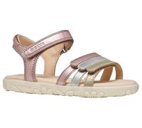 Geox J Haiti Girl Sandal, Old Rose/Gold, 34 EU