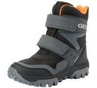 Geox J Himalaya Boy B ABX, Caviglia Barca, Black Orange, 33 EU