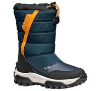 Geox J Himalaya Boy B ABX, Stivali Alti al Ginocchio, Navy Arancio, 38 EU