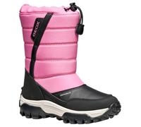 Geox J Himalaya Girl B Ab, Stivali Alti al Ginocchio, Fucsia Nero, 25 EU