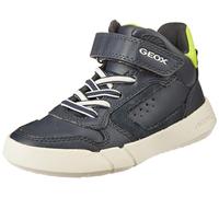 Geox J Hyroo Boy A, Scarpe da Ginnastica, Navy Lime, 32 EU