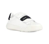 Geox J Hyroo Boy, Scarpe da Ginnastica, White/Black, 39 EU