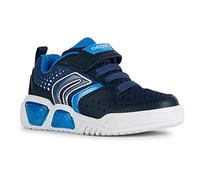 Geox J Illuminus Boy, Scarpe da Ginnastica, Blu Navy, 29 EU
